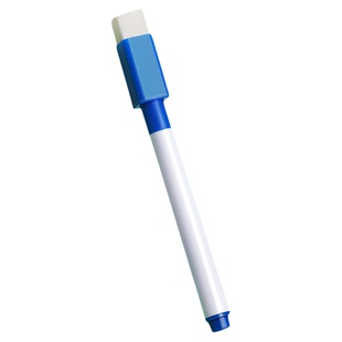 可擦白板笔儿童无毒可水洗无味易擦写马克笔画画笔涂鸦笔细头粗头专用带擦头大容量写字笔宝宝画板水性大头笔