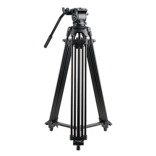 伟峰715相机微单反三脚架液压阻尼云台适用于佳能尼康三角架照相摄影摄像机电影婚庆视频会议录像716滑轨支架