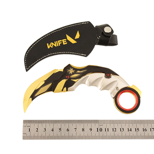 瓦罗兰特周边 无畏契约冠军赛爪刀金属模型蝴蝶甩手刀合金摆件