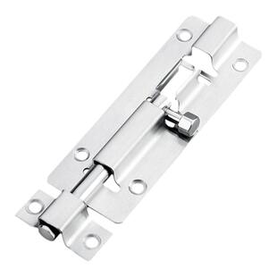 不锈钢加大号加厚大门插销防盗门栓明装挂锁门闩木门扣锁门销老式