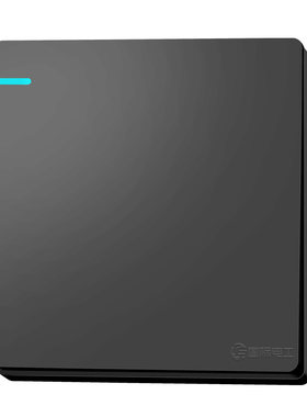 86型开关空白面板白板盖板黑色