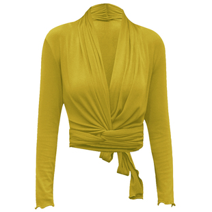 爱暇步专业瑜伽服罩衫秋冬上衣女长袖修身显瘦健身普拉提训练外搭