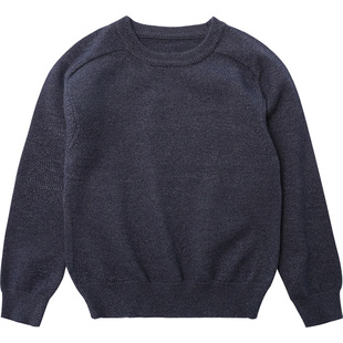 纯一良品童装套头毛衣春秋新品秋装男女童毛线衣儿童毛衣打底衫潮