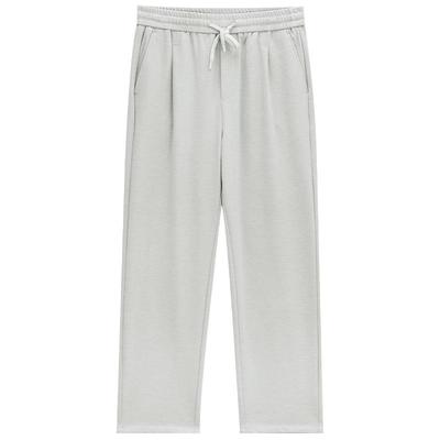 MindBridge纯色休闲直筒裤