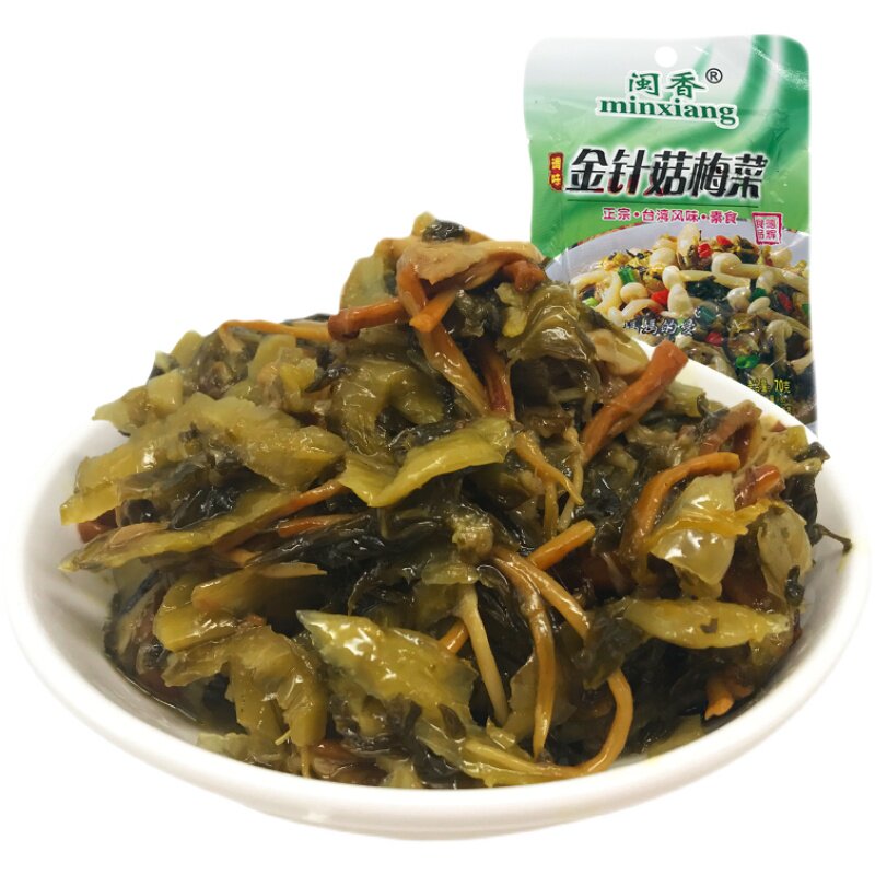闽香金针菇笋丝配粥袋装酱菜