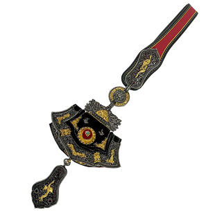 藏族女饰配饰腰佩藏饰舞蹈藏袍腰带吊坠藏式腰间腰佩女士挂件腰饰