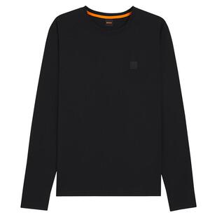 [保税仓]Hugo Boss男士2025新款秋冬季纯色休闲纯棉打底衫长袖T恤