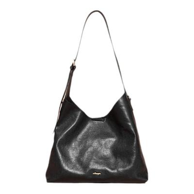 食草堂腋下包新款hobo包女水染植鞣皮单肩包斜挎包轻奢小众漫时光