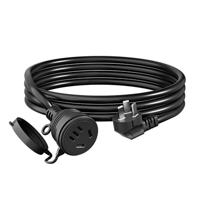 16A大功率延长线5孔电源插座