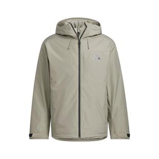 Adidas阿迪达斯男装2025冬季新款Tech 3IN1 DJ保暖夹克外套KQ5502