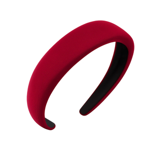 红色高颅顶宽边发箍女款日常外戴洗脸专用头箍女2026新年发卡头饰