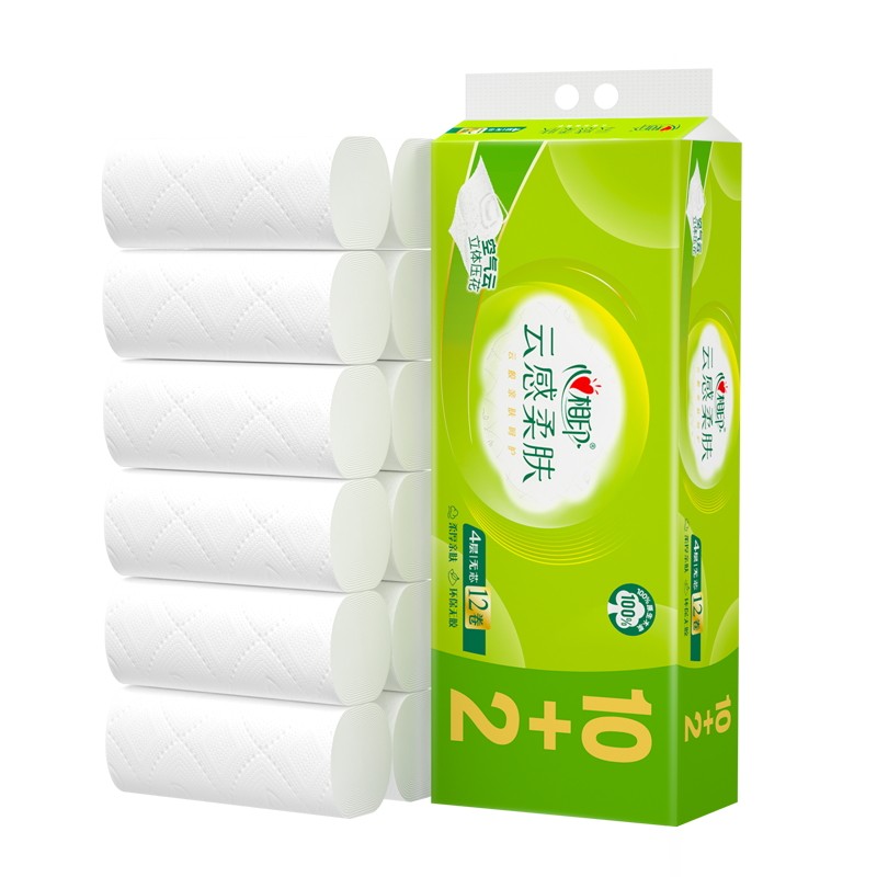 心相印无芯卷纸100克12卷