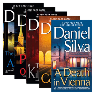 英文原版小说 Gabriel Allon 暗杀大师1-5册 Daniel Silva 忏悔者 维也纳死亡事件 火焰王子 英文版 进口英语原版书籍