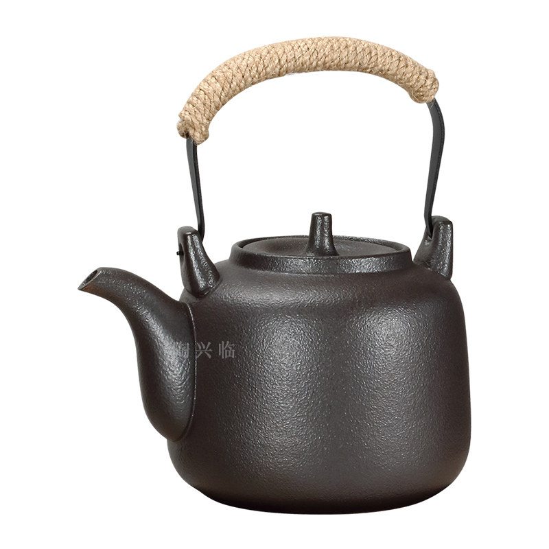 黑陶煮水茶壶家用耐热陶瓷烧水壶明火陶壶酒精茶炉电陶炉功夫茶具