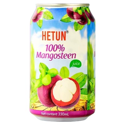 越南进口HETUN山竹汁NFC果汁饮料