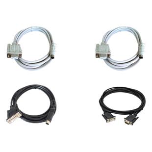 昆仑通态MCGS触摸屏与适用于三菱西门子台达松下PLC通讯连接线