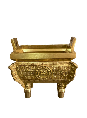 纯铜铜鼎摆件家用客厅也可做香炉