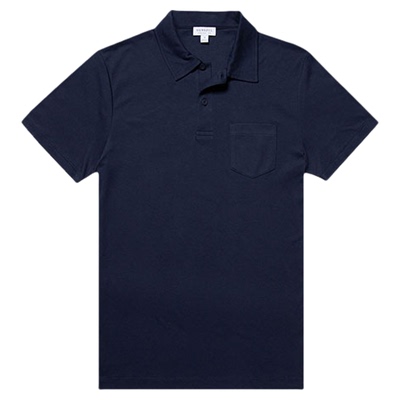 【海岛棉系列】SUNSPEL男士Sea Island棉平纹针织短袖Polo衫新品