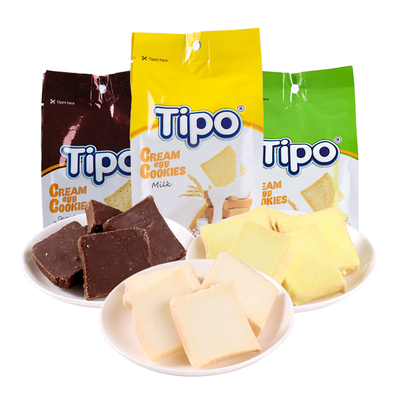 越南进口面包干散称涂层面包片