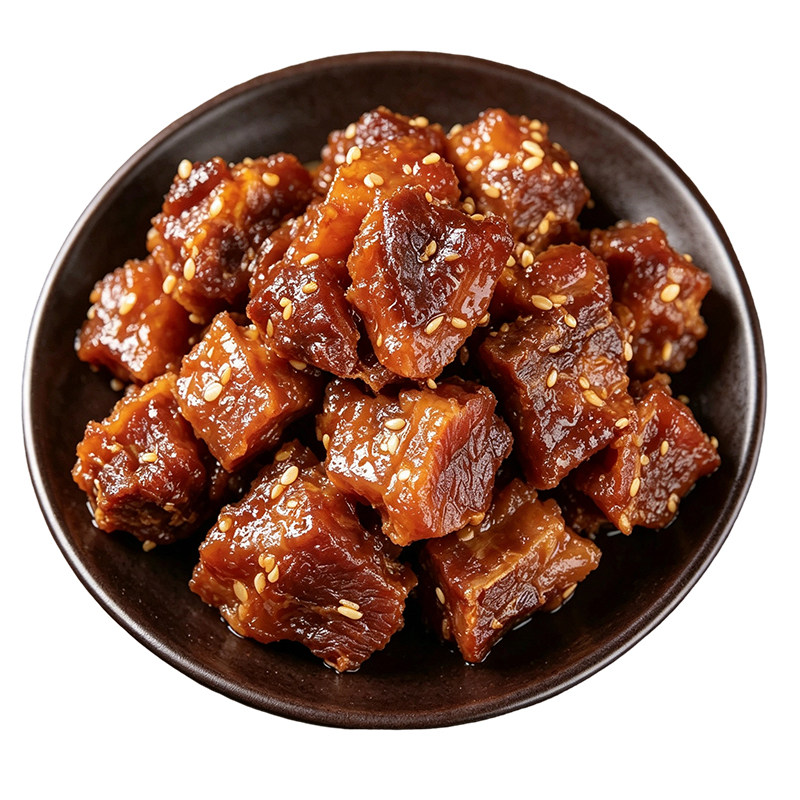 内蒙古特产牛肉筋原味孜然香辣开袋即食熟牛肉干零食官方旗舰店