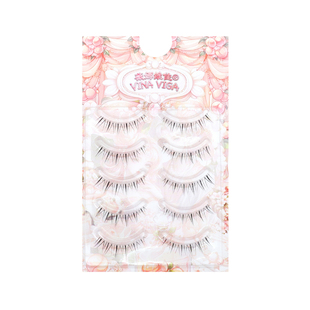 薇娜维佳k01下睫毛狐系眼尾加长泰式东南亚裔混血美式浓颜长款