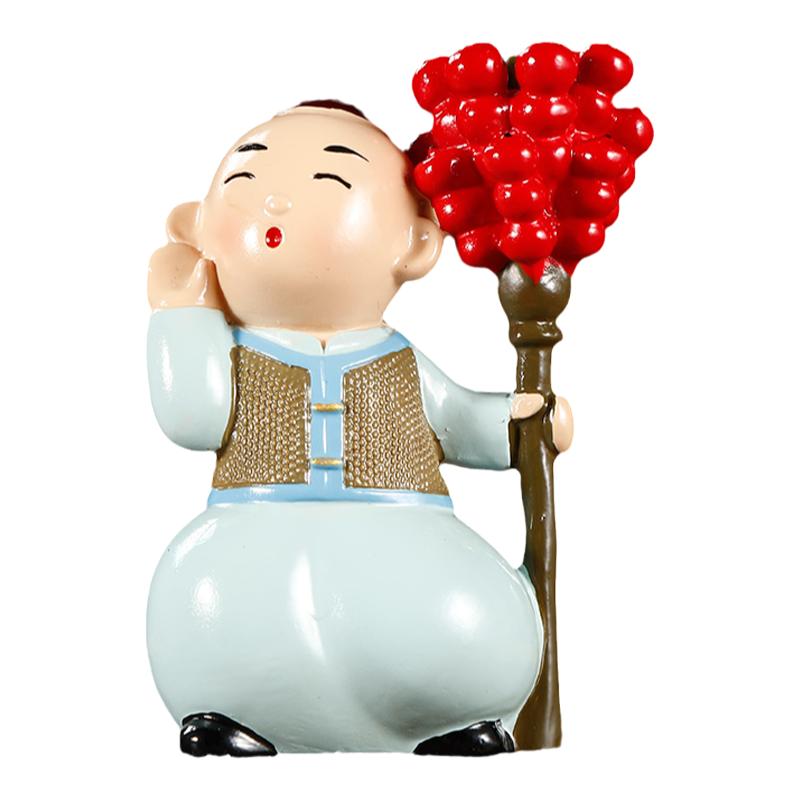 老北京泥塑娃娃旅游纪念品