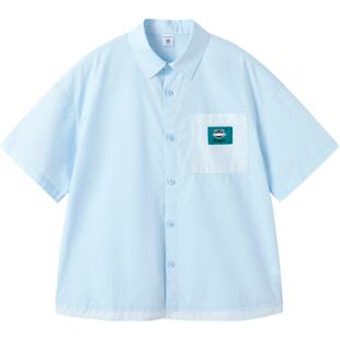 【设计师SICO IP】巴拉巴拉儿童衬衫男童衬衣夏装短袖薄