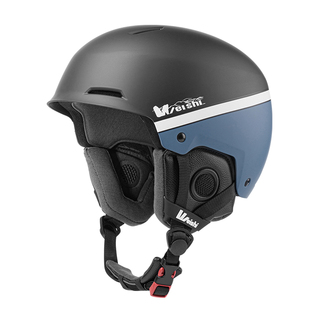 Weishi滑雪头盔单板雪盔滑行专业防护安全防撞护具保暖吸汗无帽檐