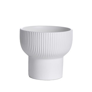 花盆陶瓷家用白色简约客厅蝴蝶兰专用轻奢高级大号口径虎皮兰盆栽