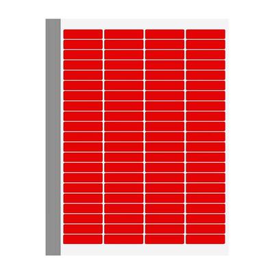 彩虹贴纸作业分类A4彩色标签贴纸名字贴上课分组标识粘贴纸定制班级教师必备班主任管理神器收作业本记号定制