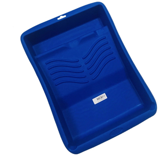 塑料油漆托盘系列漆料盒艺术漆料盘装料盘调色板油漆刷盒9寸油盘