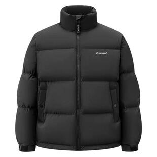 鸭鸭羽绒服时尚百搭2024秋冬新品男款百搭立领加厚鸭绒保暖外套PG