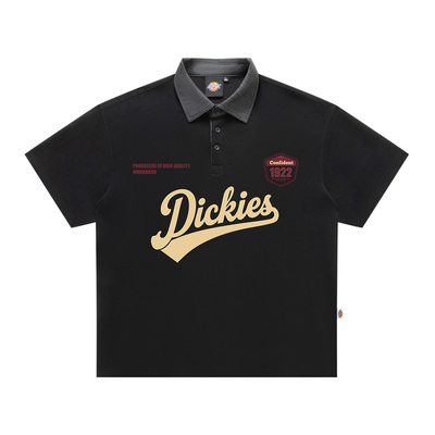 Dickies官方正品翻领短袖POLO衫男夏季新款美式宽松休闲上衣潮牌