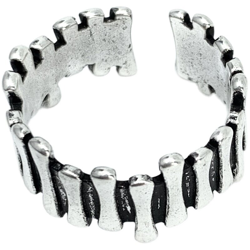 ions复古不规则嘻哈风男女戒指