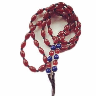 红玛瑙青金石项链绳高档珠宝挂绳玉饰品毛衣链绳观音玉佛牌挂件绳