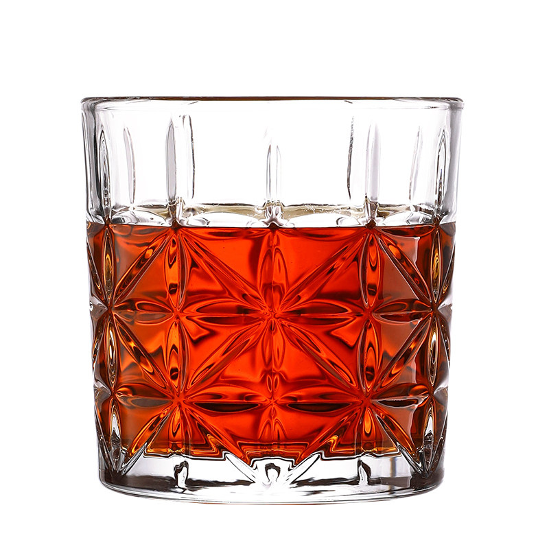 威士忌酒杯家用洋酒啤酒玻璃杯子白酒烈酒杯创意欧式酒具6个包邮