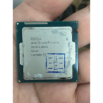 可维修议价  i74770拆机CPU3.4G四核八线程LGA1150脚正常使用痕迹