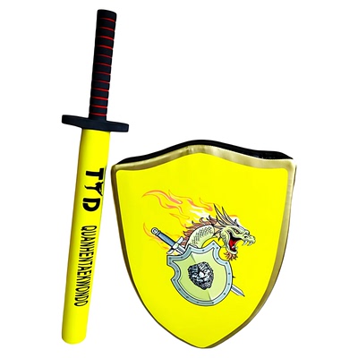 儿童盾牌玩具剑盾互打游戏跆拳道骑士盾牌亲子对战躲闪反应解压