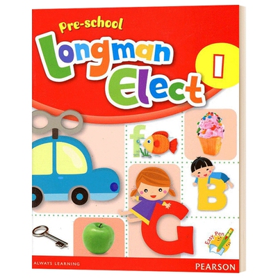 培生朗文幼儿教材1 英文原版 Preschool Longman ELECT TALKING Student book 1 学生用书1 英文原版 进口英语书籍儿童外文书