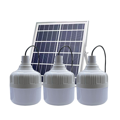 太阳能灯家用一拖三室内房间楼道