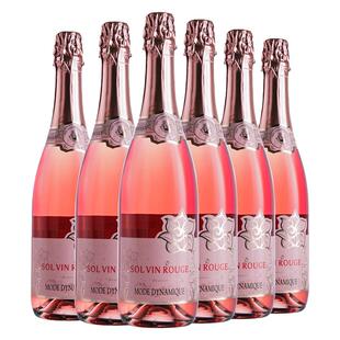 西班牙原酒进口高泡起泡酒6支整箱女士气泡酒特价葡萄酒无香槟杯