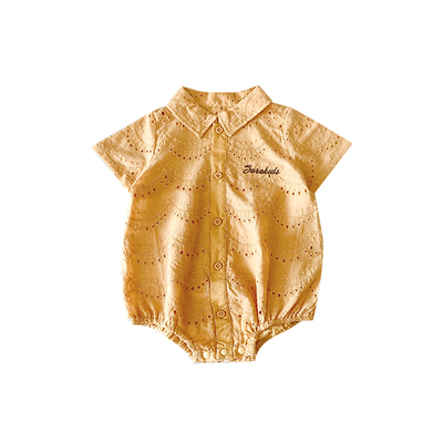 sarakids亲子装一家三口夏季薄款高级小月龄宝宝衣服母女装外出服