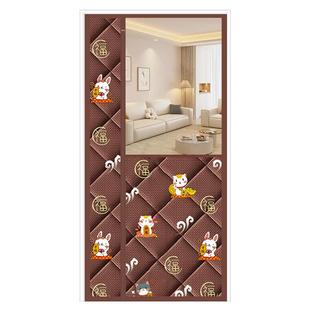 升级大开窗冬季保暖棉门帘超清可视PVC隔音防碰撞防水御寒保温帘