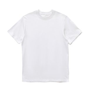 300g重磅T恤厚实纯棉短袖男宽松圆领白色纯棉打底无缝男女同款