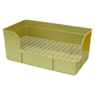 兔兔大号专用厕所防喷尿防喷溅荷兰猪分体式便盆方形宠物尿盆用品