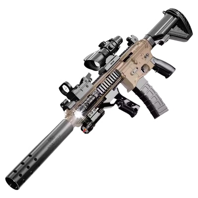 男孩M416电动连发软弹枪儿童玩具枪突击步抢机关冲锋抢送生日礼物
