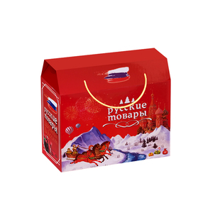 俄罗斯进口巧克力糖果送礼盒年货喜糖混合高端零食过节年货大礼包