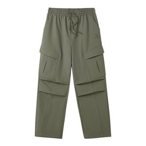 骆驼山海2王俊凯同款软壳裤防水工装休闲裤加绒保暖弹力束脚裤男