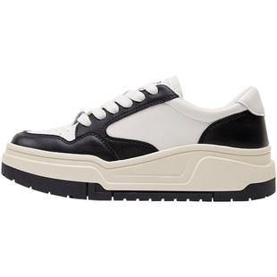 MC女鞋厚底板鞋春新款软萌休闲运动松糕滑板鞋marieclaire女鞋