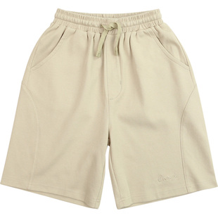 Cunyi纯一良品【植物基珠地棉】男童短裤2026春夏儿童棉柔休闲裤